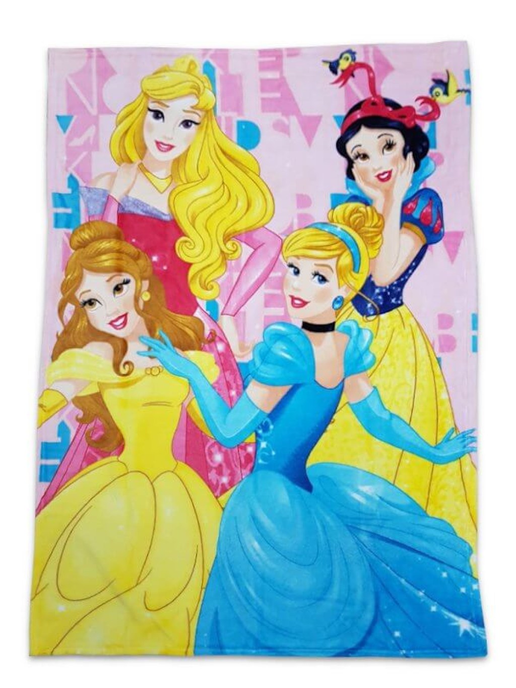 Βρεφική Κουβέρτα Κούνιας Fleece Πριγκίπισσες Γαρύφαλλο | Γαρύφαλλο - Λευκά Είδη